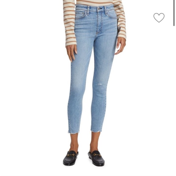 rag & bone Nina High Rise Ankle Skinny Jeans - Picture 1 of 10